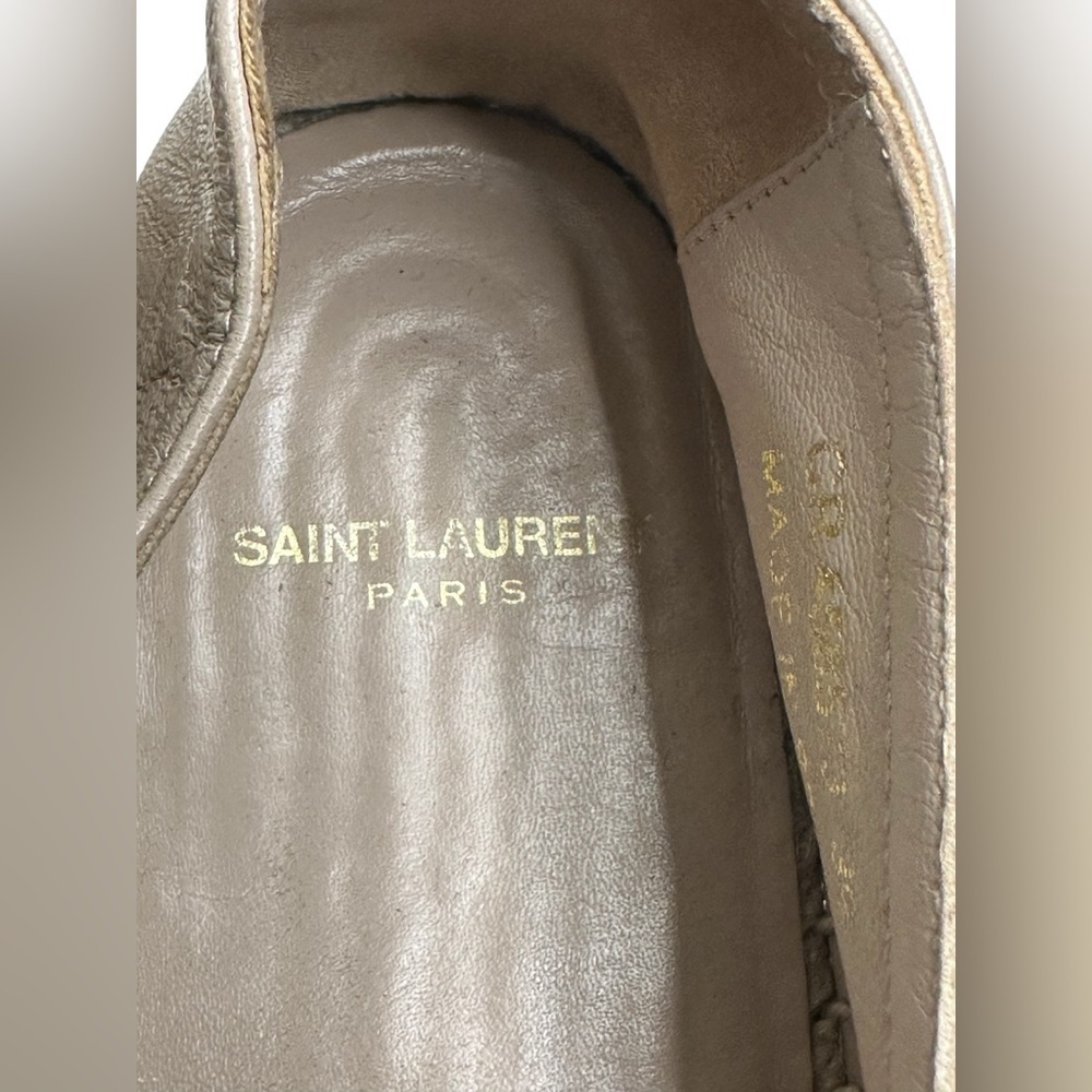 saint laurent espadrilles women Nappa rouse Poudre size 39 - Picture 10 of 16